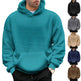 Double-sided Velvet Hooded Sweater Men's Plush Sweatshirt With Pockets EX-STOCK Canada 
