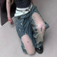 Retro Washed Ripped Baggy Jeans Pant For Women Summer Hollow Out - EX-STOCK Canada