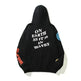 Women High Street Three-dimensional Foam Graffiti Printed Hoodie In Autumn And Winter - EX-STOCK CANADA