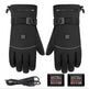Winter Electric Heated Gloves Motorcycle Touch Screen Gloves EX-STOCK Canada 