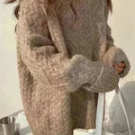 Autumn Winter Twist Knitted Pullover Sweater for WOMEN - EX-STOCK CANADA