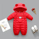 Infant Baby Puffer Hoodie Overall Romper Jumpsuit - EX-STOCK Canada