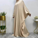 Batwing Sleeve Plain Abaya for ArabArab Women Eid Jalabiya for Women Islamic Wear for Women - EX-STOCK Canada