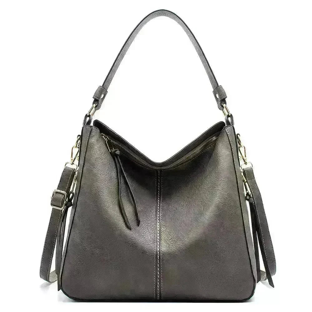 Women High Capacity PU Leather Handbags Fashion Commuting Crossbody Shoulder Hand Bag Shopping Totes - EX-STOCK CANADA