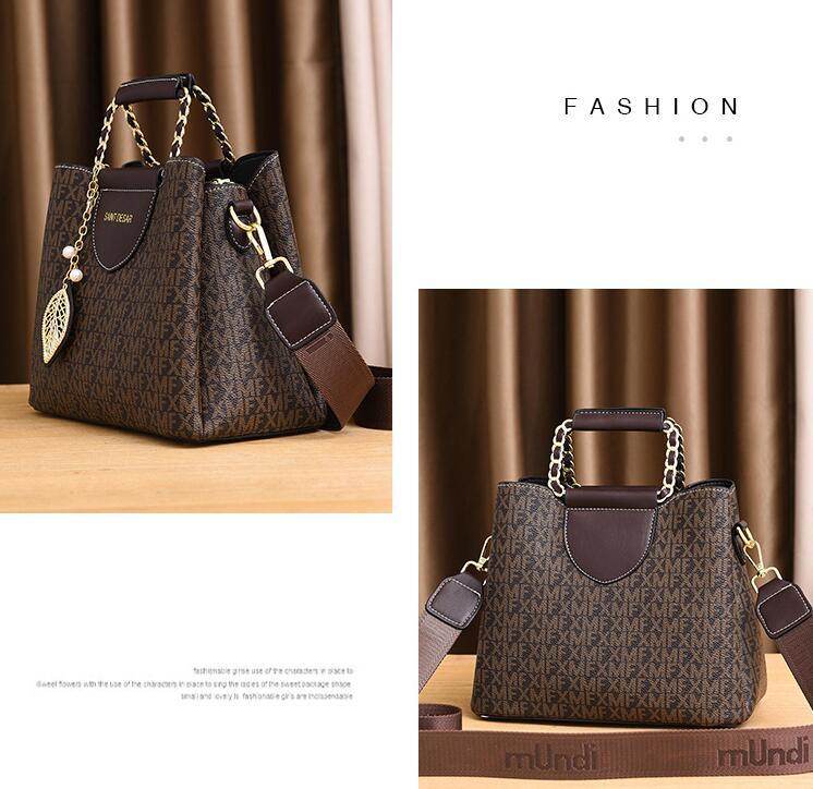 Women's Vintage Fashion Print Handbag EX-STOCK Canada 