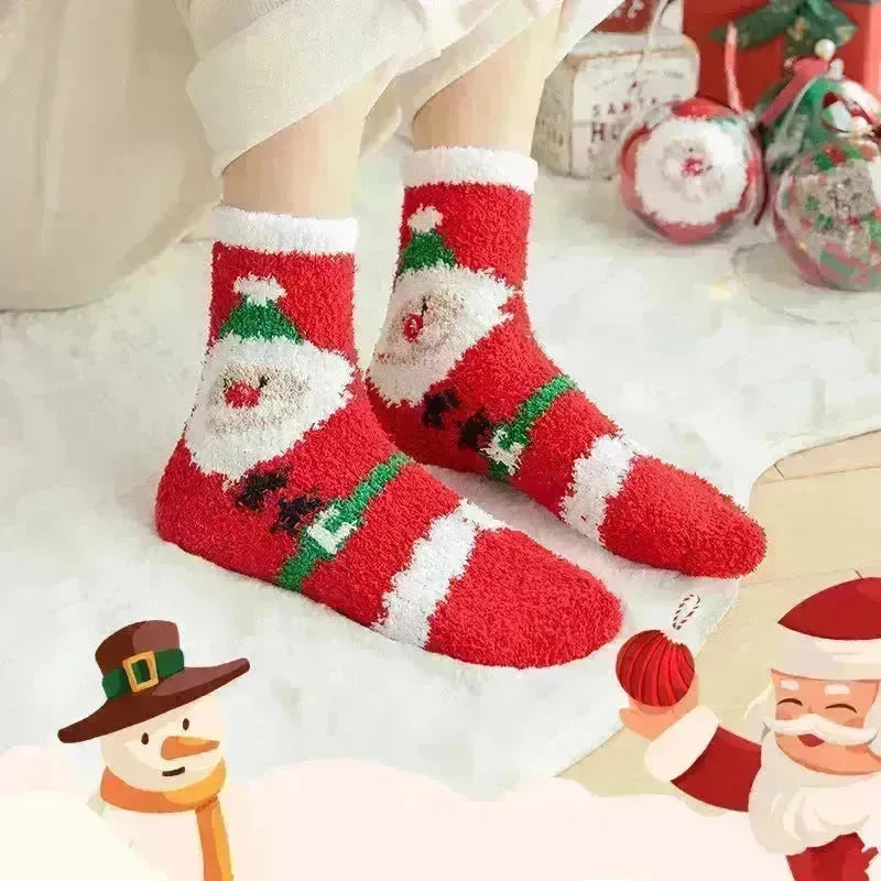 Christmas Stockings Children's Coral Fleece - EX-STOCK CANADA
