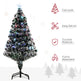 4ft Pre-Lit LED Optical Fiber Christmas Tree Artificial Seasonal Decor EX-STOCK Canada 