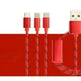 Three-in-one Mobile Phone Charging Cable - EX-STOCK CANADA