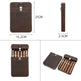 Portable Vintage Horse Leather Travel Cigarette case Cigar wallet - EX-STOCK Canada