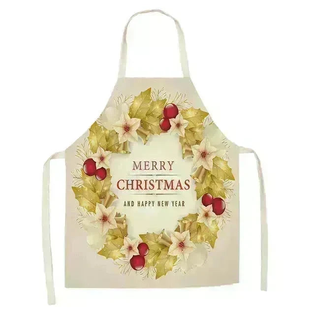 Personalized Christmas Aprons gifts idea for chefs bakers - EX-STOCK CANADA