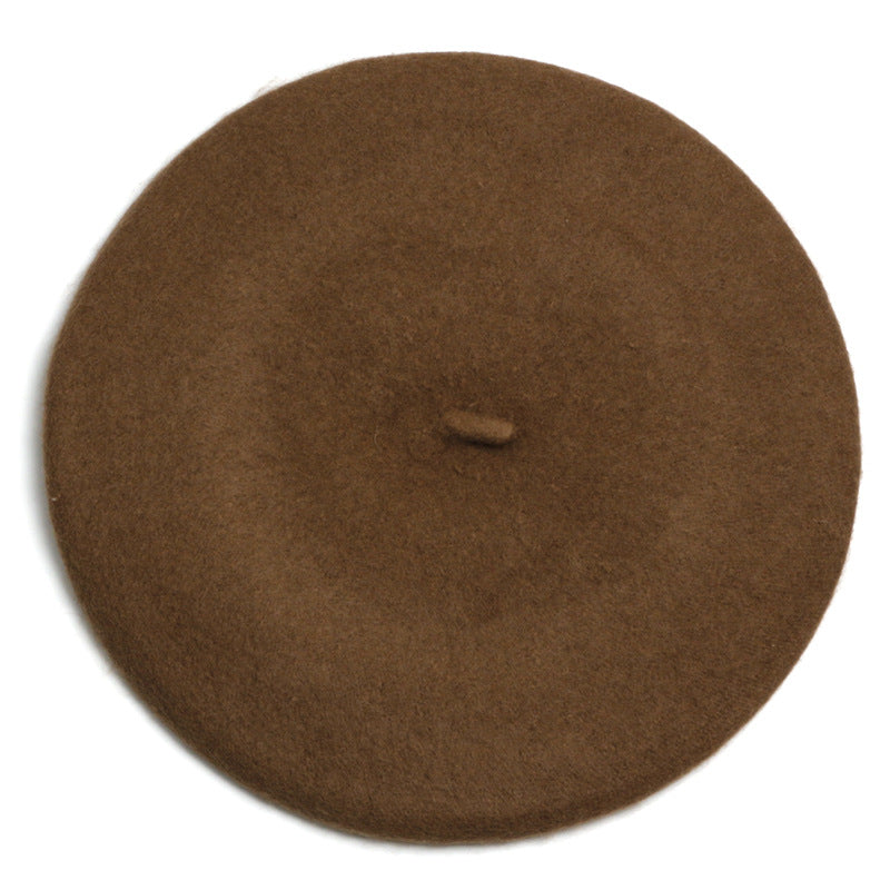 Autumn And Winter Hat Women's Wool Beret | EX-STOCK product gallery photo 8