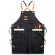 Hair Stylist Cake Shop Barista Men And Women Flower Shop Workwear Denim Apron Jeans - EX-STOCK CANADA