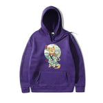 Women Shiba Inu Dog Illustration Printed Casual Hooded Sweater - EX-STOCK CANADA