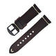 Discoloring Oil Wax Top Layer Cowhide Watch Strap - EX-STOCK Canada