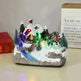 Christmas Rotating Resin Luminous Music Box Ornaments - EX-STOCK CANADA