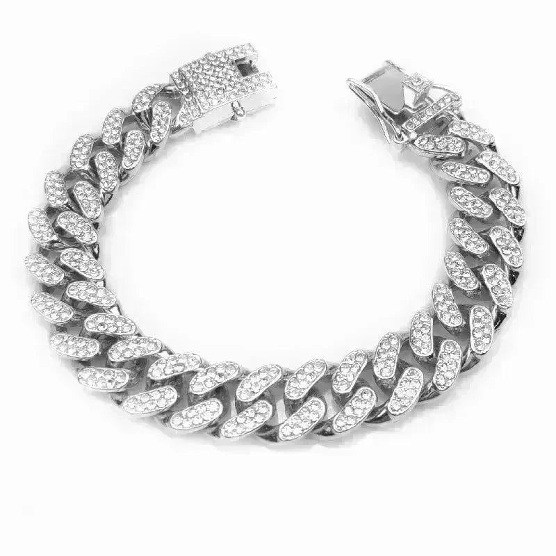 Zinc Alloy Wide Hip Hop Cuban Link Chain Necklace - EX-STOCK CANADA
