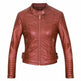 Ladies Fall and Winter Slim fit Leather Jacket Biker Jacket Women - EX-STOCK Canada