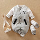 Baby One-piece Spring And Autumn Romper Baseball Uniform cloth - EX-STOCK Canada