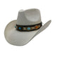 Summer Outdoor Ethnic Style Felt and Straw Cowboy Hat - EX-STOCK Canada