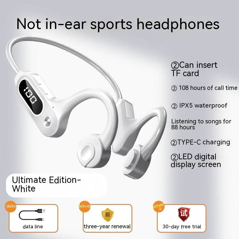 Wireless Ear Mounted Sports Long Range Earphones - EX-STOCK Canada