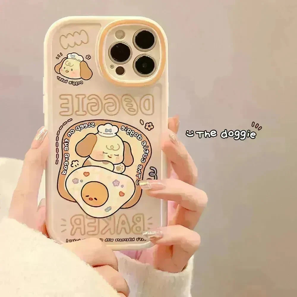 TPU Frosted Silicone Cartoon iphone Case - EX-STOCK CANADA