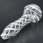 Color Stripes Glass Crafts Hookah Pipe - EX-STOCK Canada