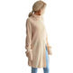 Fashion Split Turtleneck fleece Sweater Tunic Top - EX-STOCK Canada
