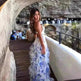 New Women's Spring And Summer Dew Fairy Sleeveless Backless Floral Long Dress - EX-STOCK CANADA