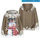 Christmas Snowman Personalized Printed Hoodie Sweatshirts - EX-STOCK Canada