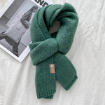 Women's Sweet Version Fleece Solid Scarf Autumn And Winter - EX-STOCK Canada