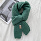 Women's Sweet Version Fleece Solid Scarf Autumn And Winter - EX-STOCK Canada