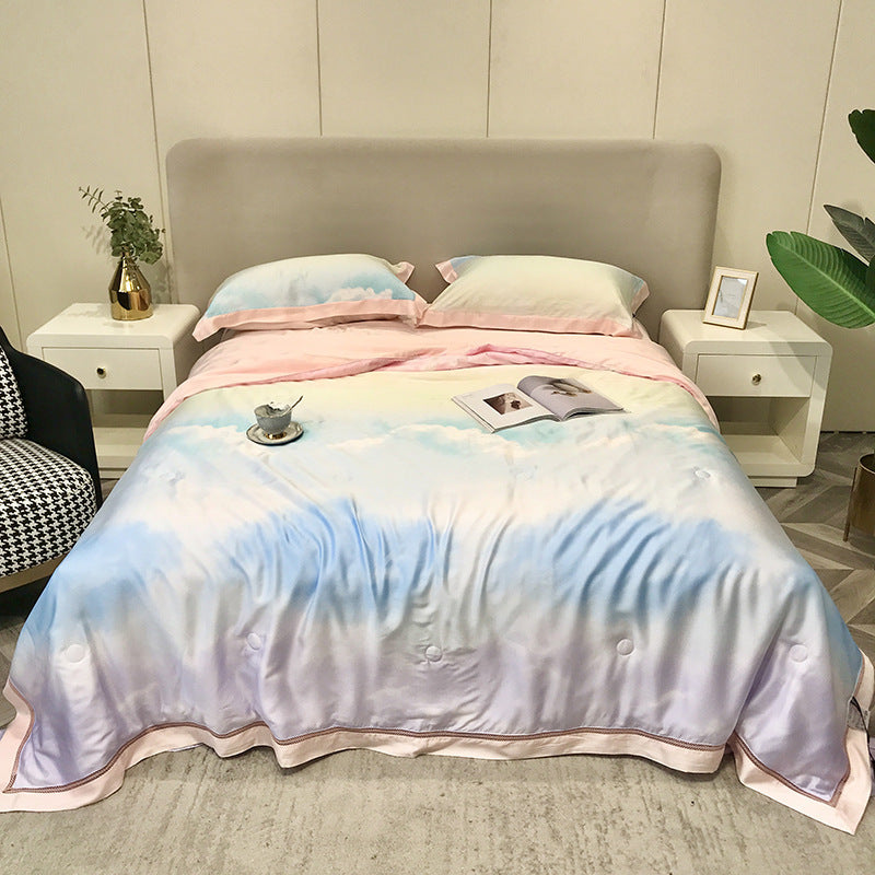 High-end Tencel Summer Cooling Duvet Four-piece Set EX-STOCK Canada 
