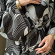 Shawl Arabic Muslim Drop-shoulder Sleeve Printed Robe - EX-STOCK Canada