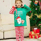 Cartoon Santa Claus Letter Printing Parent-child Christmas Pajamas Home Wear Suit - EX-STOCK CANADA