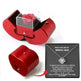 Fashion Jewelry Box Red Apple Christmas Gift Necklace Eternal Rose For Girl Mother's Day Valentine's Day Gifts With Artificial Flower Rose Flower Jewelry Box - EX-STOCK CANADA