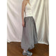 Women's All-match Simple Elegant Gathered Long Maxi Skirt - EX-STOCK Canada