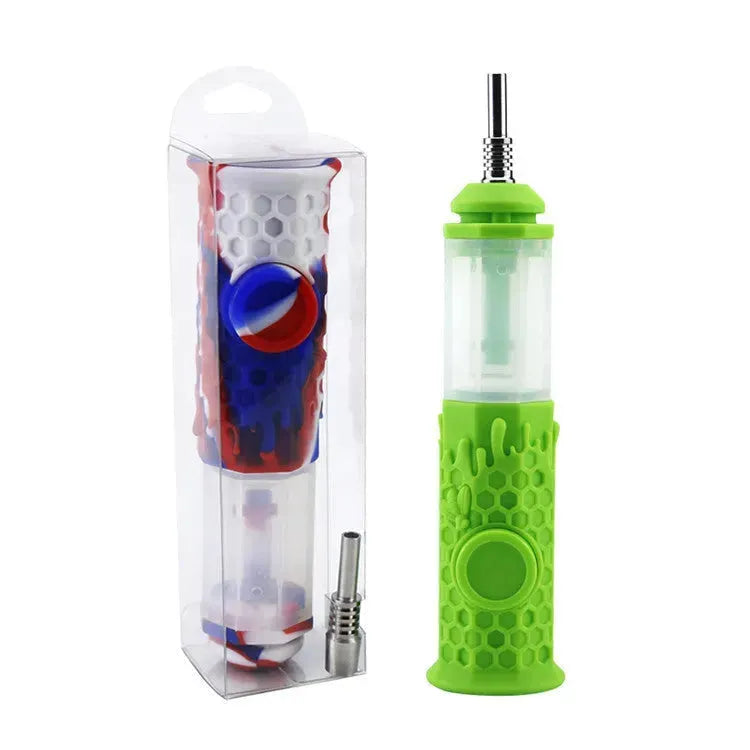 European And American Octagon Silicone Hookah - EX-STOCK CANADA