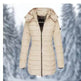 Mid-length Winter Slim-fit Cotton Padded Quilted Puffer Jacket for women - EX-STOCK Canada