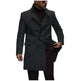 Warm Autumn Winter Lapel Casual long Business Coat for Men - EX-STOCK Canada