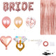 Bachelor Party Balloon Set – Bride Shoulder Strap, Diamond Ring & Rose Gold Foil Balloons
