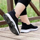 Casual Slip-on Mesh Sports Shoes Flying Woven Soft Breathable Running Walking Flat Shoes Men - EX-STOCK Canada