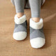Women's Color-matching Knitted Plush Floor Socks Home Indoor Warm Non-slip Carpet Socks Winter Fashion - EX-STOCK Canada