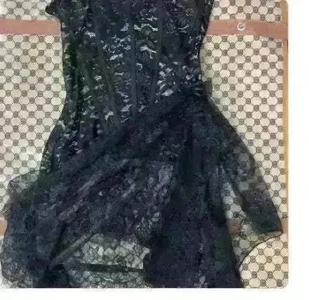 Strapless Lace Tube Top Corset Dress Party Women Fashion And Charming Slim fit Mini Dress  for Evening Party Cocktail. - EX-STOCK CANADA