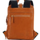 Multi-laminated Retro Genuine Leather Backpack - EX-STOCK Canada