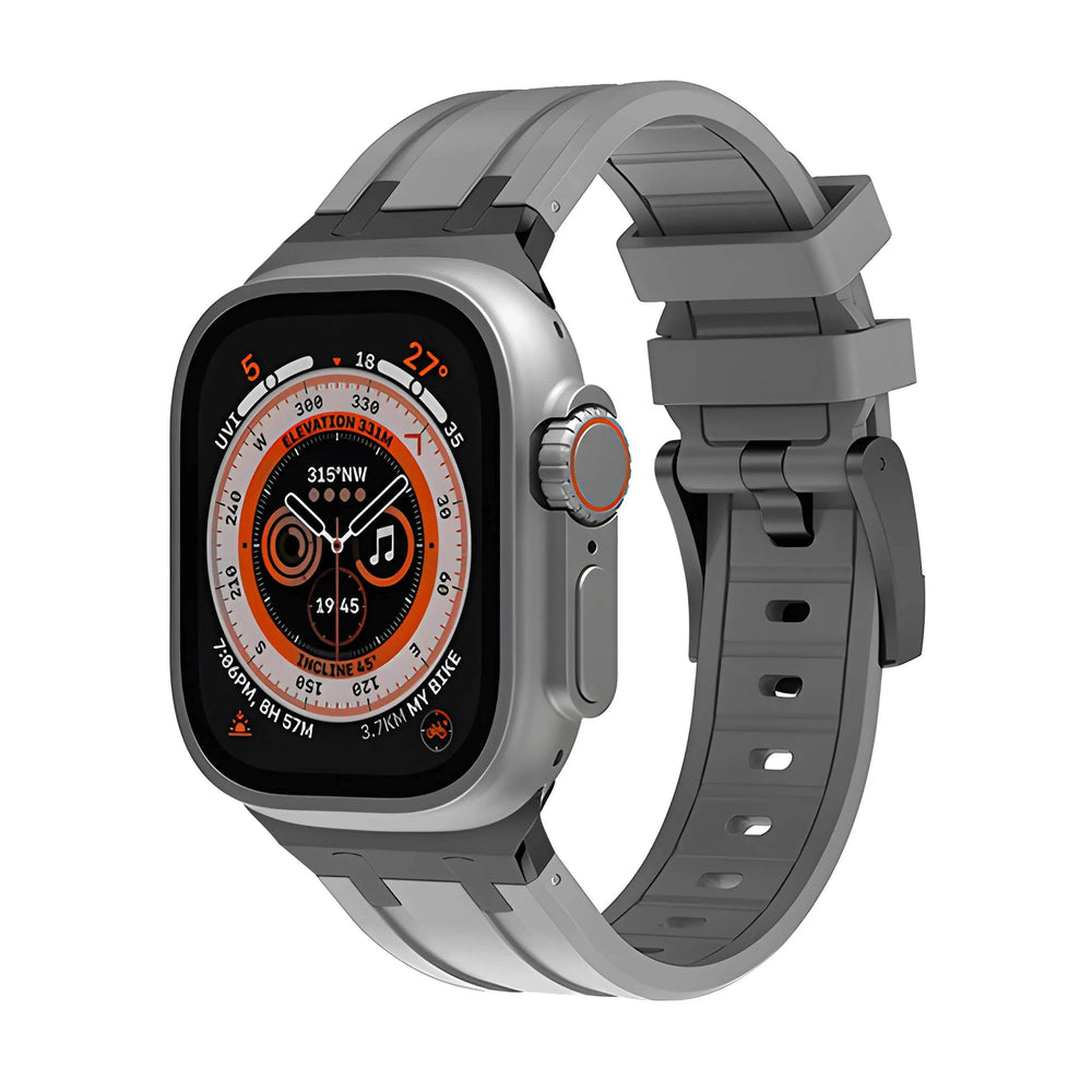 Liquid Silicone Sports Oak Butterfly Watch-buttom Strap - EX-STOCK Canada