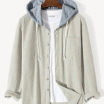 Men's Autumn And Button down Waffle Hoodie Cardigan - EX-STOCK Canada