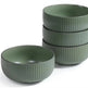 Ceramic Bowls For Kitchen, 46oz Bowl Set Of 4 For Cereal, Salad, Pasta, Soup, Dessert, Serving Dishwasher, Microwave And Oven Safe - EX-STOCK CANADA