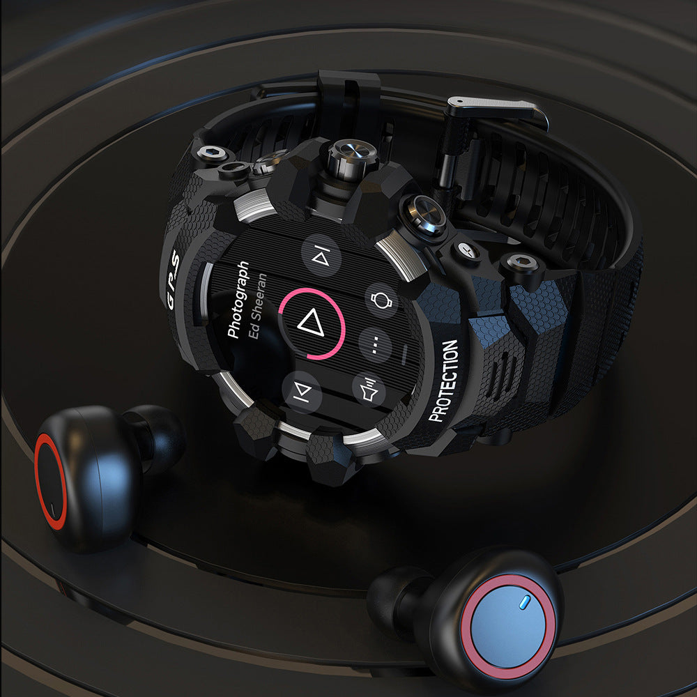 Outdoor Sport Smart Watch with Bluetooth Calling – Rugged GPS Fitness Watch