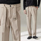Detachable Belt Draping Wide-leg Suit Chinos Trouser For Men - EX-STOCK CANADA