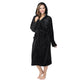 RONGTAI Womens Long Robes Plush Fleece Nightgown Thick Hooded Bathrobe With Pockets Fluffy Sleepwear For Men EX-STOCK Canada 